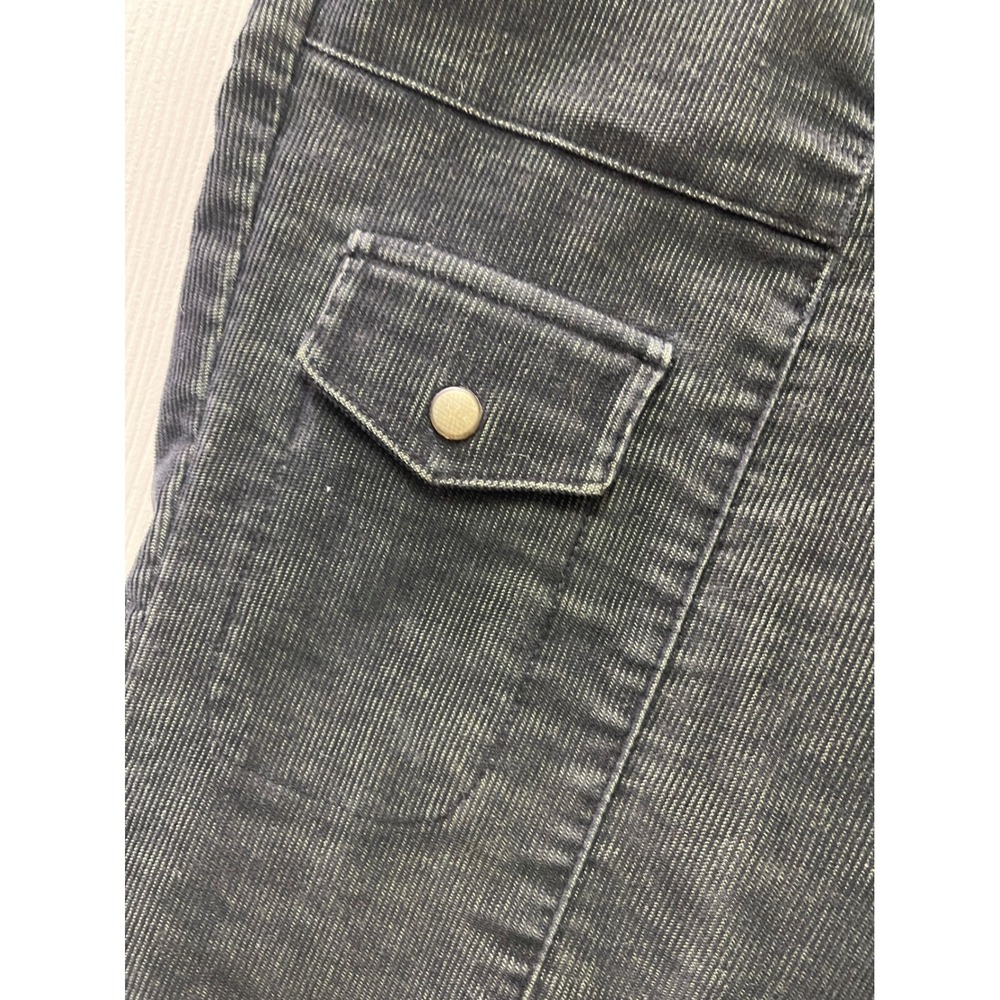 Athleta Cargo Pants Womens 8 Blue Green Corduroy Utility Color Shift - Picture 5 of 17